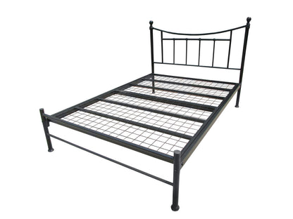 Bailey Bed Frame in Ivory & Black