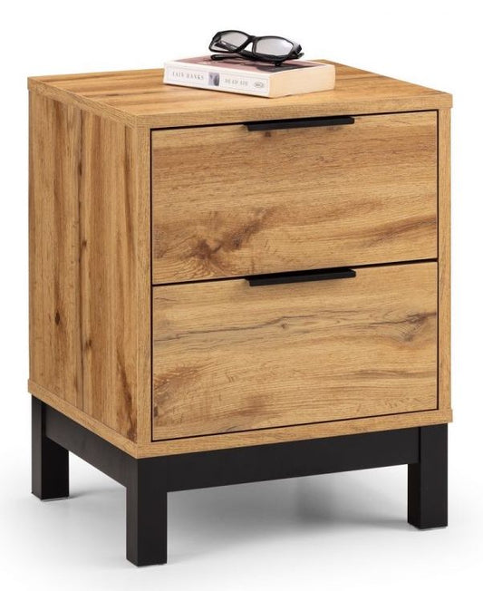 Bowen 2 Drawer Bedside Table