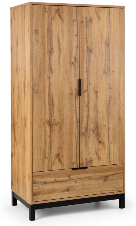 Bowen 2 Door 1 Drawer Wardrobe