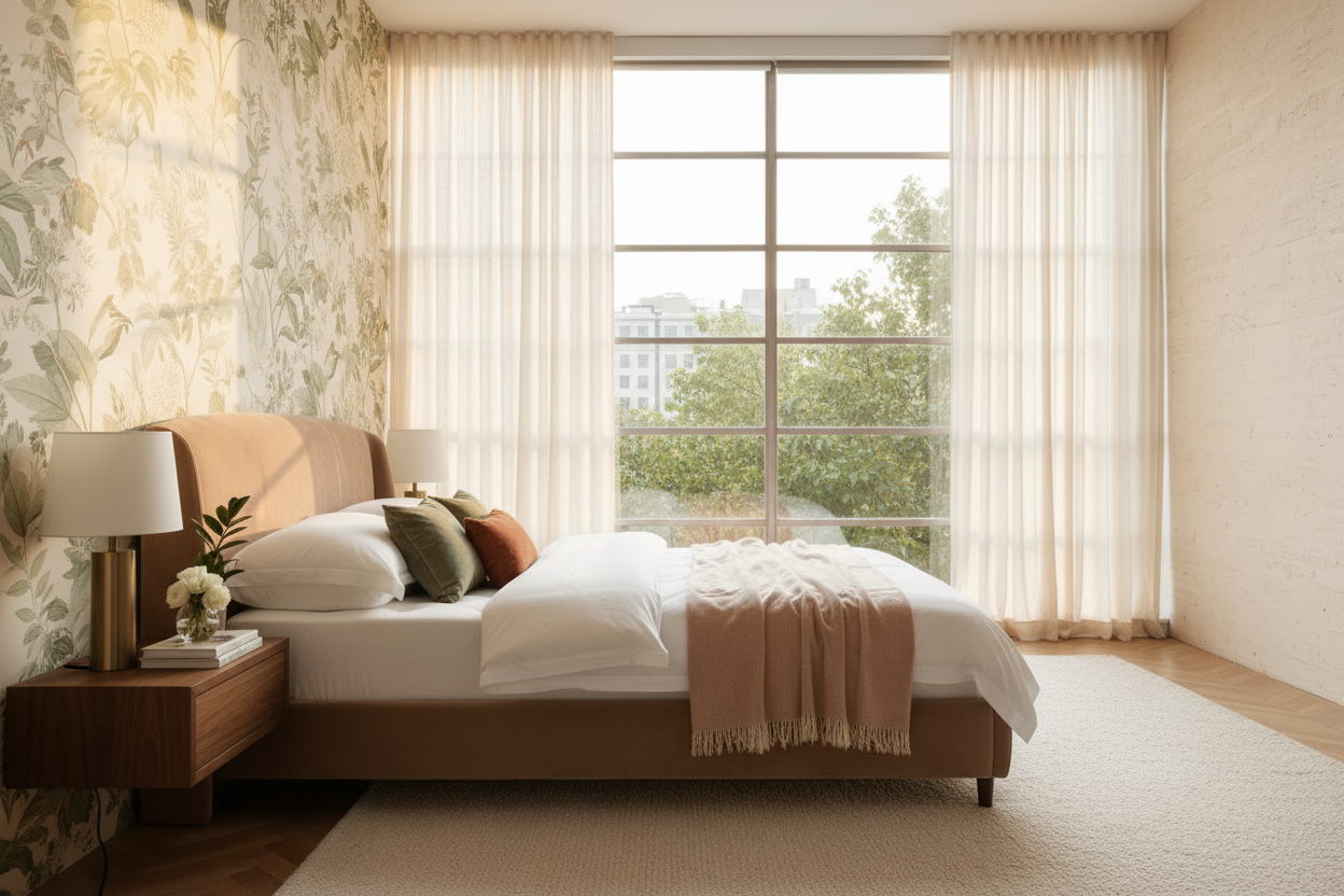 Organic Cotton 5500 - Warm City Apartment Bedroom
