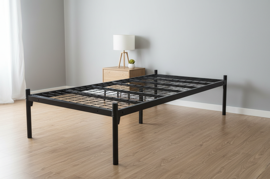 Pluto Bed Frame Lifestyle - No Bedding