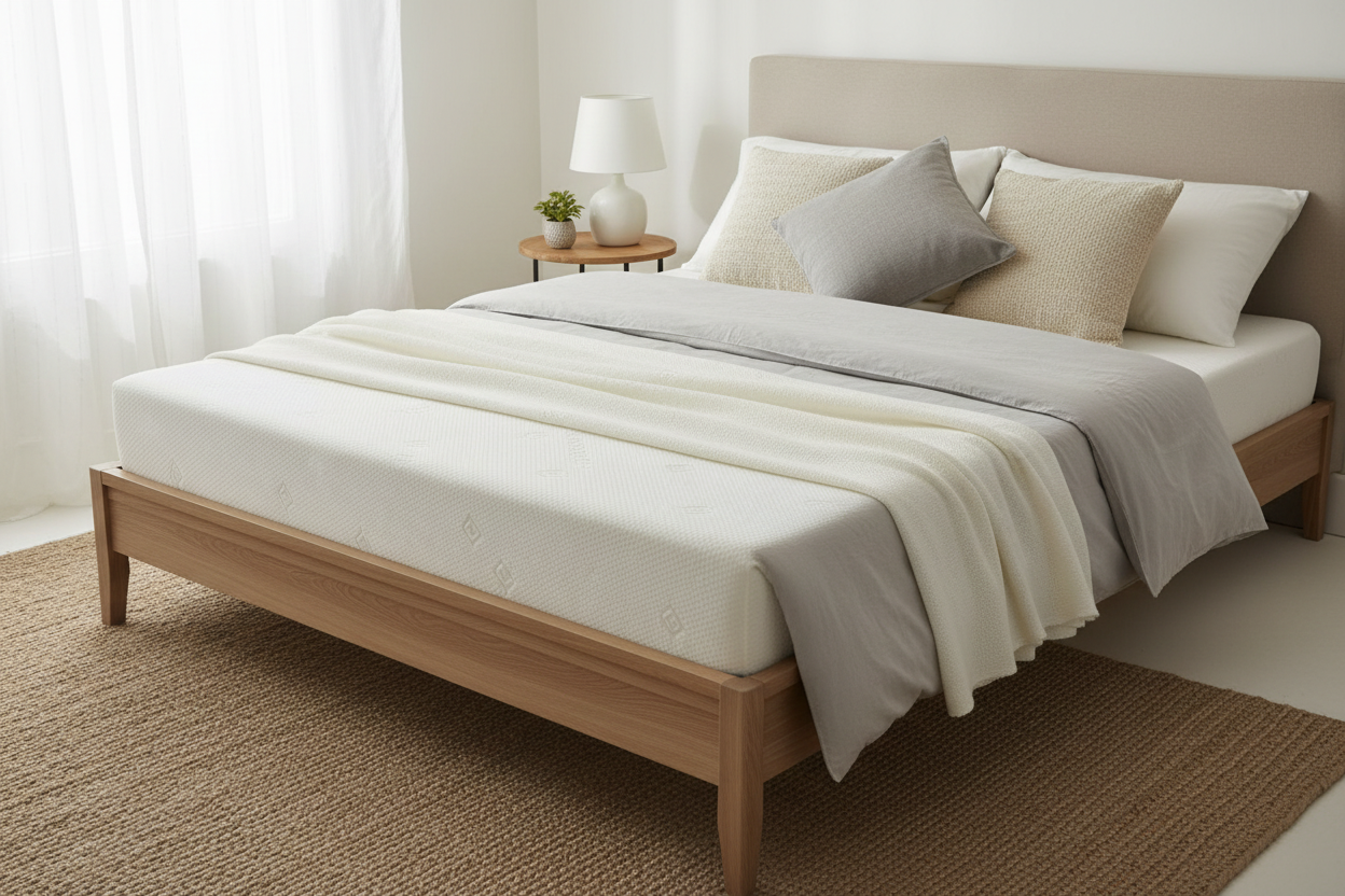 Reflex Foam Mattress - young couple's bedroom lifestyle
