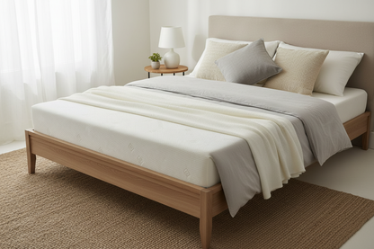 Reflex Foam Mattress - young couple's bedroom lifestyle