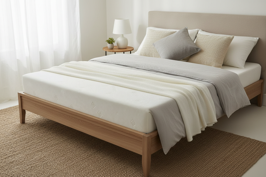 Reflex Foam Mattress - young couple's bedroom lifestyle