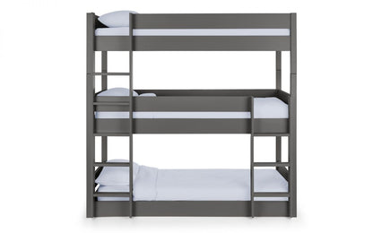 Trio Bunk Bed - Various Colours