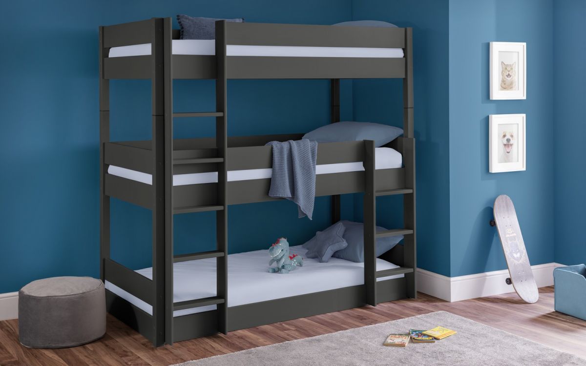 Trio Bunk Bed - Various Colours