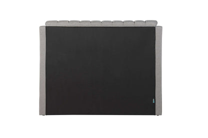 Valentino 2 Drawer Bed Frame - Grey & Charcoal