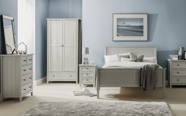 Mandy 6 Drawer Wide Chest Of Drawers - Dove Grey