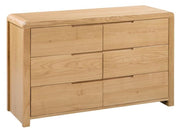 Carter 6 Drawer Wide Chest Of Drawers