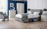 Falcon 4 Drawer Bed - Grey