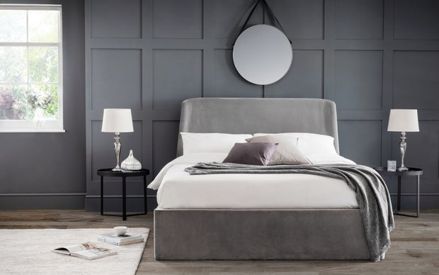 Fran Storage Ottoman Bed - Grey