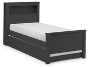 Mandy Bookcase Bed - Anthracite